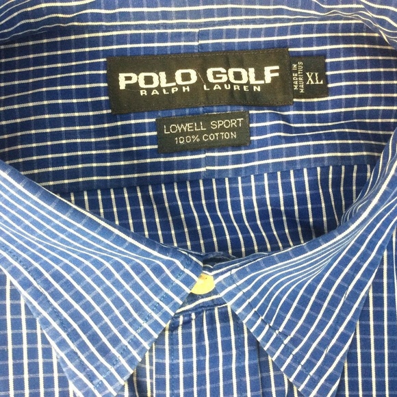 Men's POLO Ralph Lauren Golf Long Sleeve Shirt XL - Picture 4 of 6